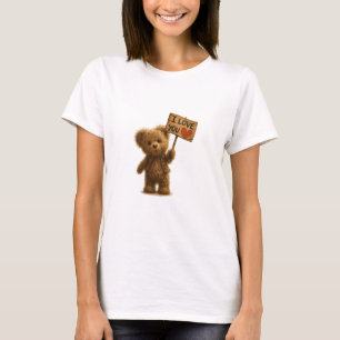 Jote Pauvre Ours Anniversaire T-shirt femme d'Hall