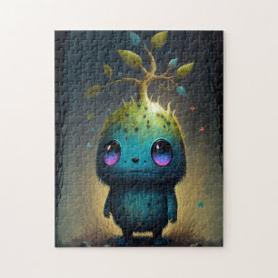 Jote Plante Monster Imaginaire Art Jigsaw Puzzle