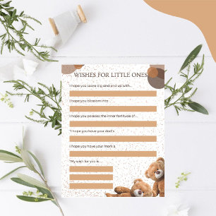 Jote Teddy Bear Jeu Twin Baby shower Wings