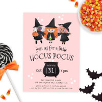 Jote Witches Hocus Pocus Invitation du parti Hallo