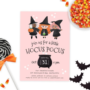 Jote Witches Hocus Pocus Invitation du parti Hallo