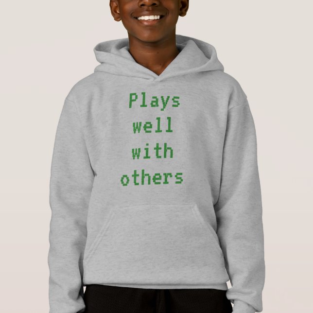 Joue bien avec d'autres Sweatshirt Sweat - shirt à (Devant)