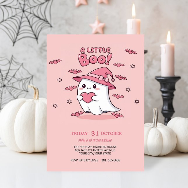Joue BOO ! Invitation du parti Halloween (Créateur téléchargé)