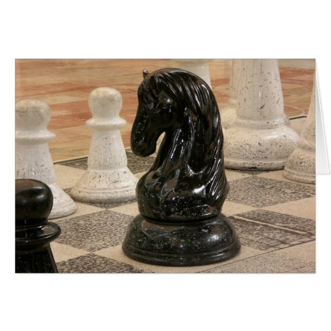 Jouer à une partie d'échecs (Devant horizontal)
