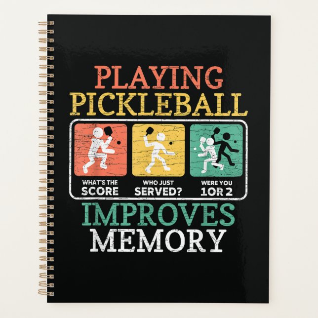 Jouer au Pickleball améliore la mémoire (Devant)