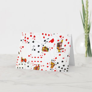 Jouer aux cartes Humour d'anniversaire