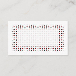 Jouer aux cartes Symboles minimalistes Rouge Blanc