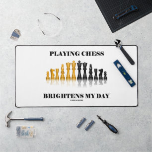 Jouer Aux Échecs Éclaircit Mes Pièces D'Échecs De