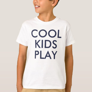 Jouer aux enfants cool   Kids Cute Baby Tshirt