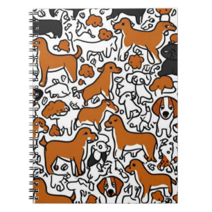 Jouer Carnet de chiens de caricature