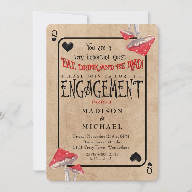 Jouer Carte Crazy Champhrooms (Devant)