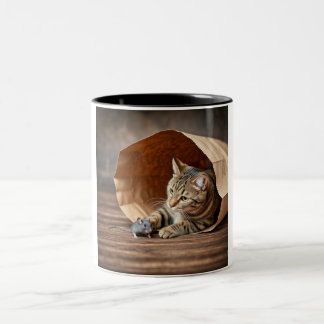 Jouer Chat dans un sac de Mug