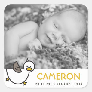 Jouer Cute Duck Nouvel Enfant Garçon Photo Sticker