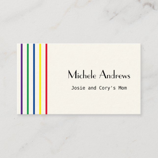 Jouer Date Maman Cartes Cartes Couleur Texte (Devant)