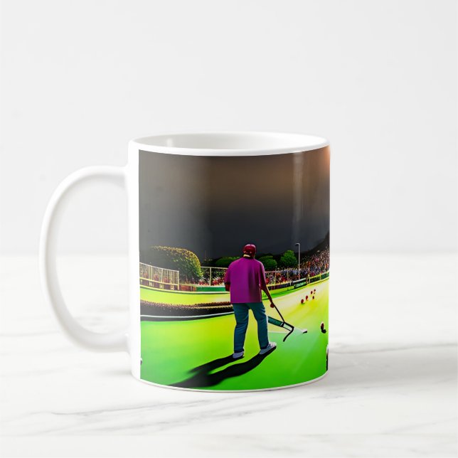 Jouer Des Bol De Pelouse Twilight, Mug De Café (Gauche)