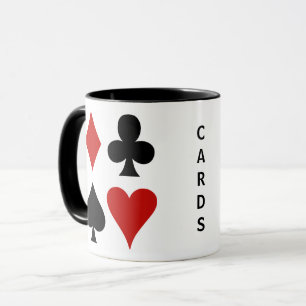 Jouer des combinaisons de carte Conception Mug
