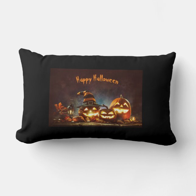 Jouer des oreillers Halloween Haapy (Recto)