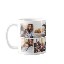 Jouer Happy Family Photo Collage Mug