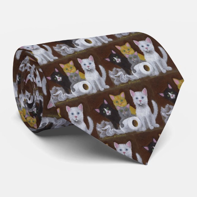 Jouer Kittens Cravate (Roulé)