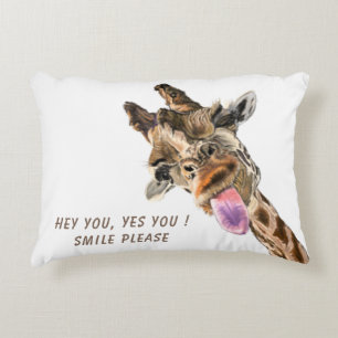 Jouer la langue de la Giraffe Hors Coussin - Souri