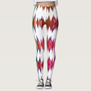 Jouer Leggings Motifs Abstraits