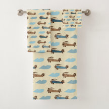 Jouet de serviettes Avion