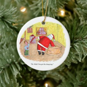 Jouet rond ornement céramique