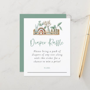 Jouets Boho Shelf Budget Sage Diaper Raffin