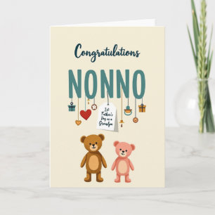 Jouets en peluche et carte de la journée douce Non