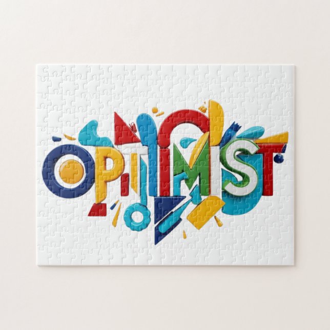 Jouets & Jeux Puzzles Cadeau Optimiste (Horizontal)