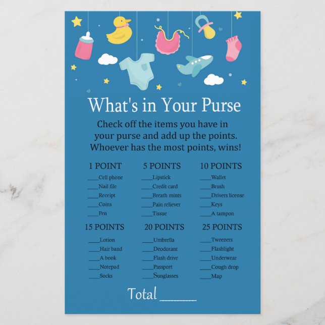 Jouets pour bébés Qu'y a-t-il dans votre sac à mai (Devant)