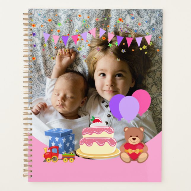 Jouets pour enfants roses mignonette Fête d'annive (Devant)
