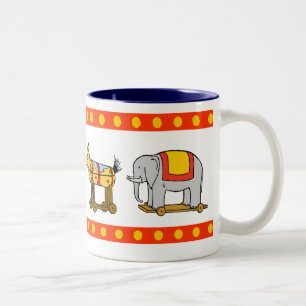 Jouets vintages pour livre d'histoire Café Mug