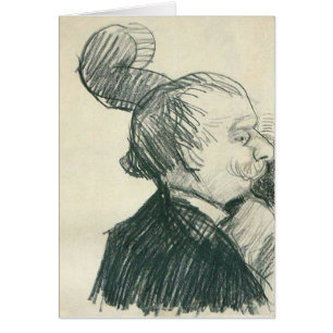 Joueur à contrebasse (F1244cv) Van Gogh Fine Art