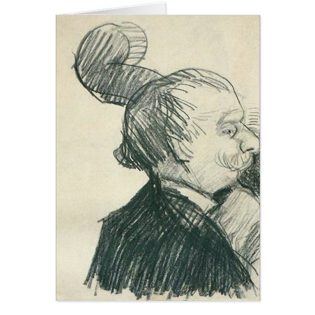 Joueur à contrebasse (F1244cv) Van Gogh Fine Art (Devant)