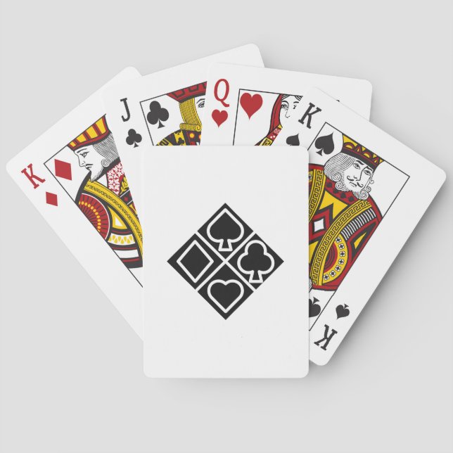 Joueur cartes de jeu (dos)