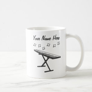 Joueur Clavier Mug Pianiste Personnalisé Don
