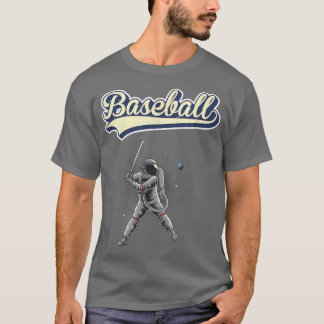 Joueur de baseball astronaute sport T-shirt
