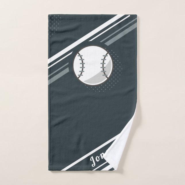 Joueur de baseball classique Cadeau d'entraîneur p (Serviette à main)