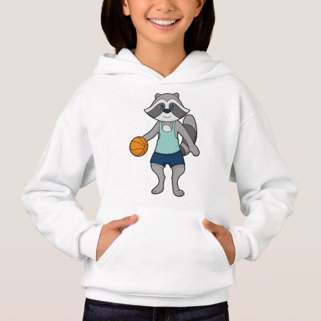 Joueur de basket-ball Racoon (Devant)