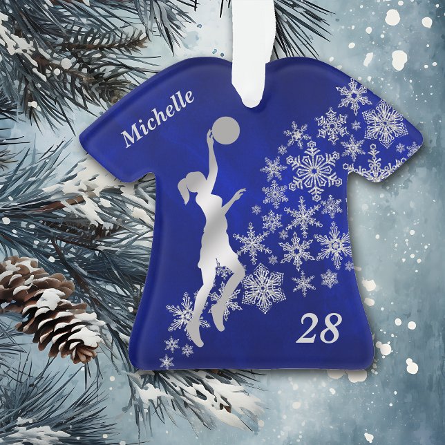 Joueur de basket-ball Silver Snowflake (Créateur téléchargé)