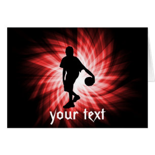 Joueur De Basket; Rouge