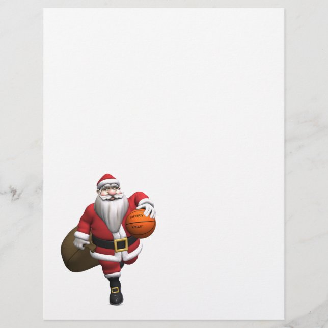 Joueur de basketball du Père Noël (Devant)