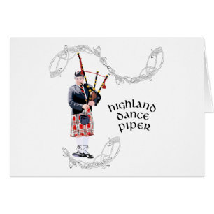 Joueur de cornemuse en kilt rouge