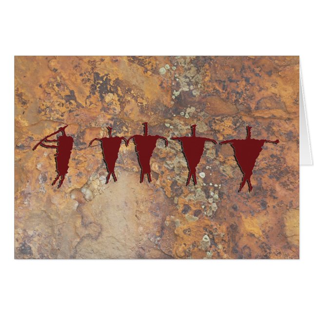 Joueur de flute et caravane (Devant horizontal)