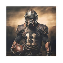 Joueur de football Cane Corso Vintage