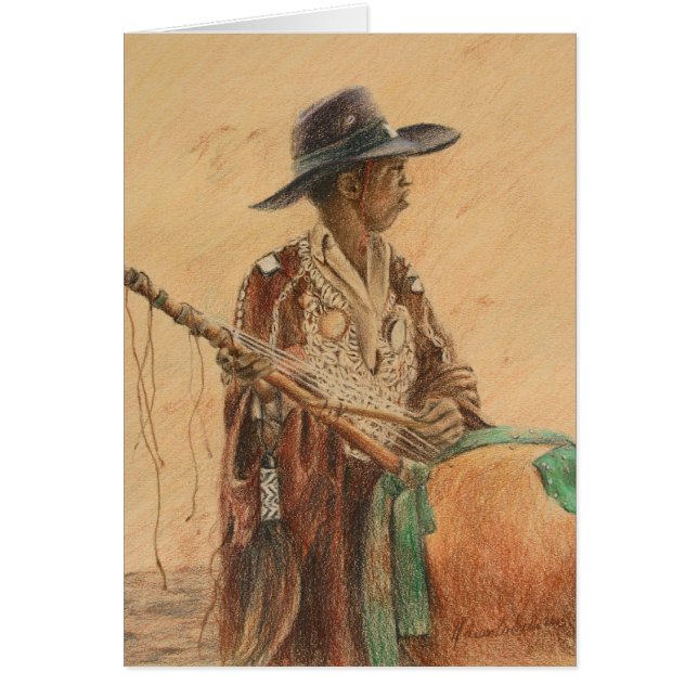 Joueur de Griot de chasseur (Devant)