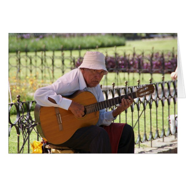 Joueur de guitare Argentne (Devant Horizontal)