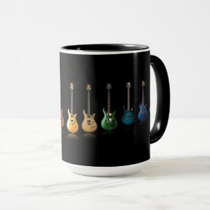 Joueur de guitare coloré Mug