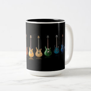 Joueur de guitare coloré Musique Lover Mug